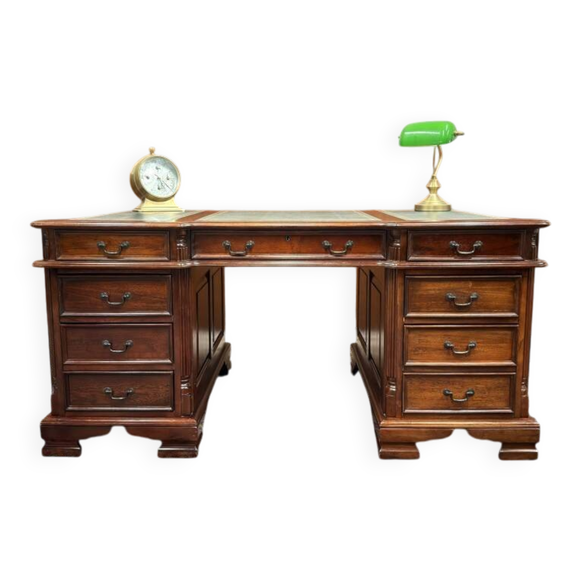 English Chesterfield Desk