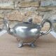 Vintage metal teapot
