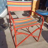 Vintage camping folding chair