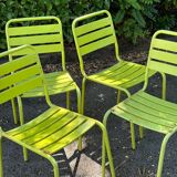 Chaises en métal