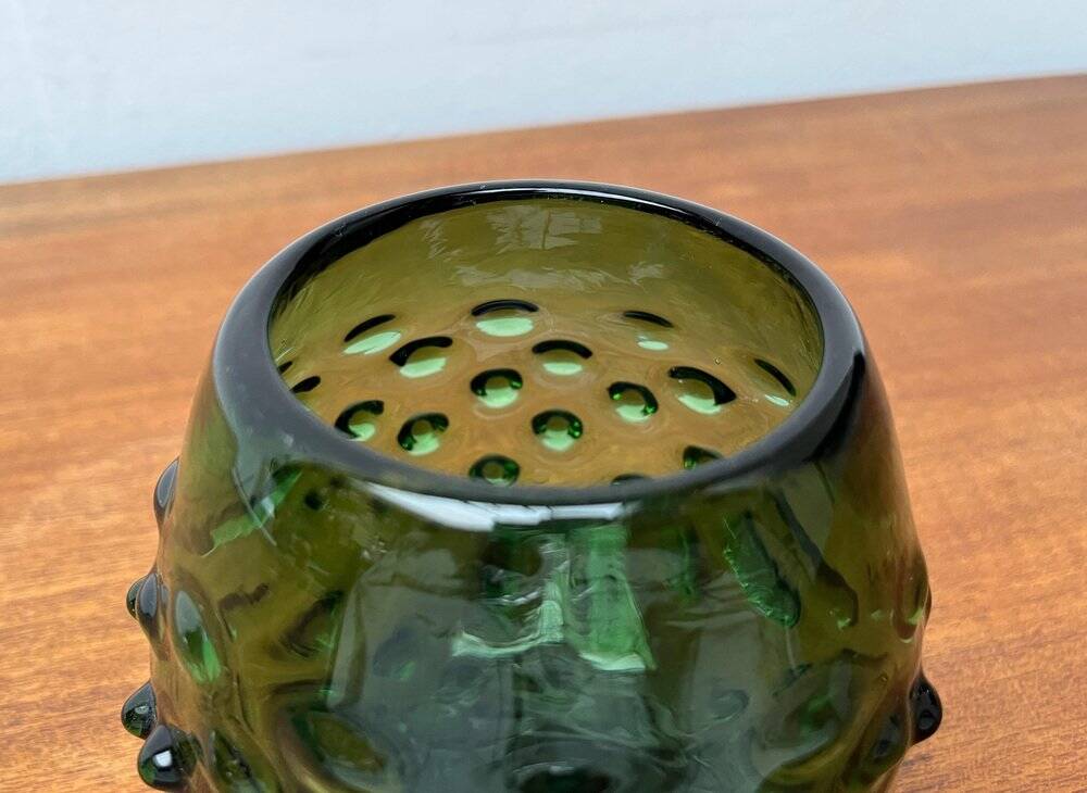 Czech glass vase from the mid-century by Frantisek Kondella for Prachen, 1960s