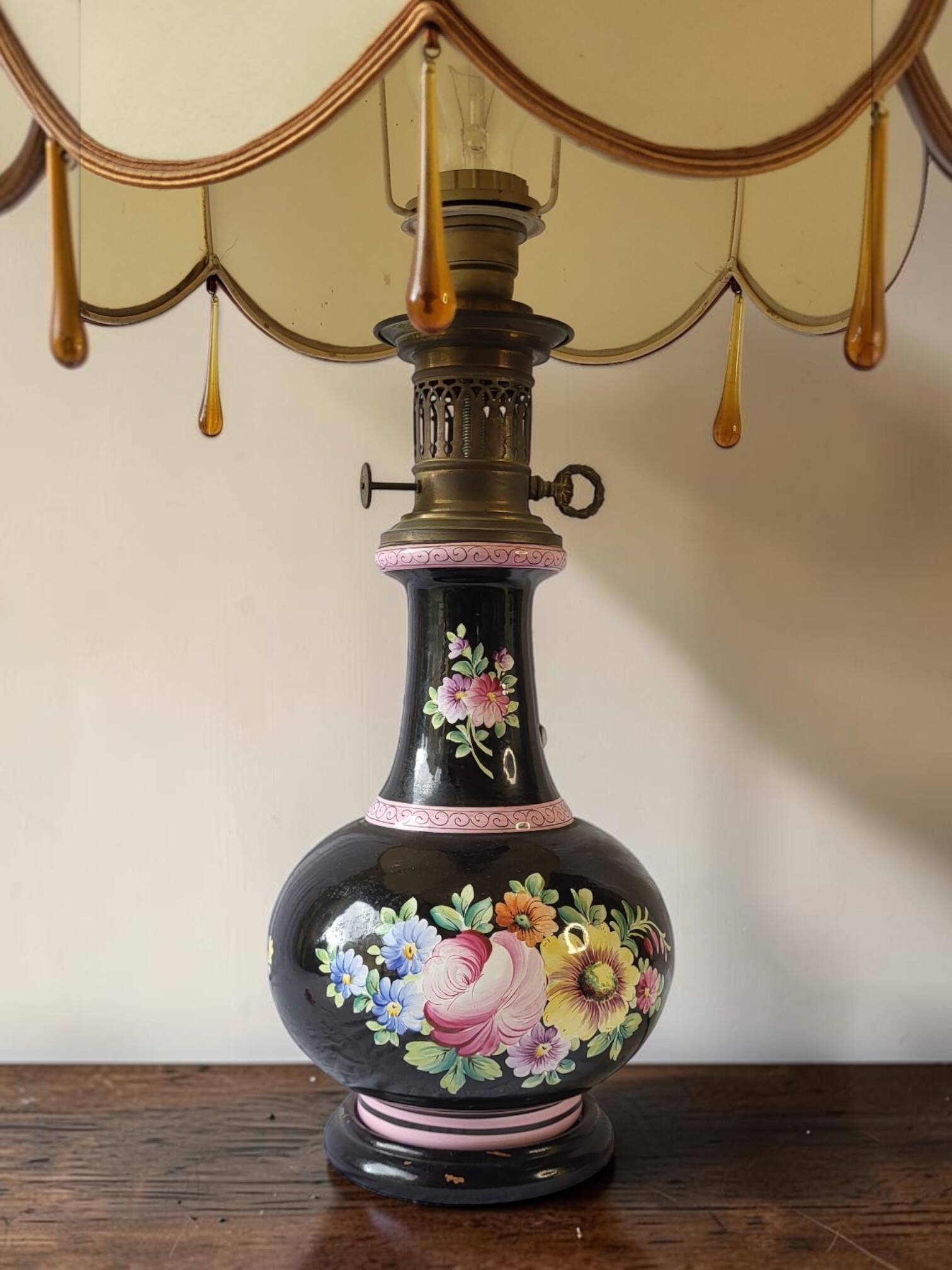 Ceramic lamp Roger Colas / Clamecy