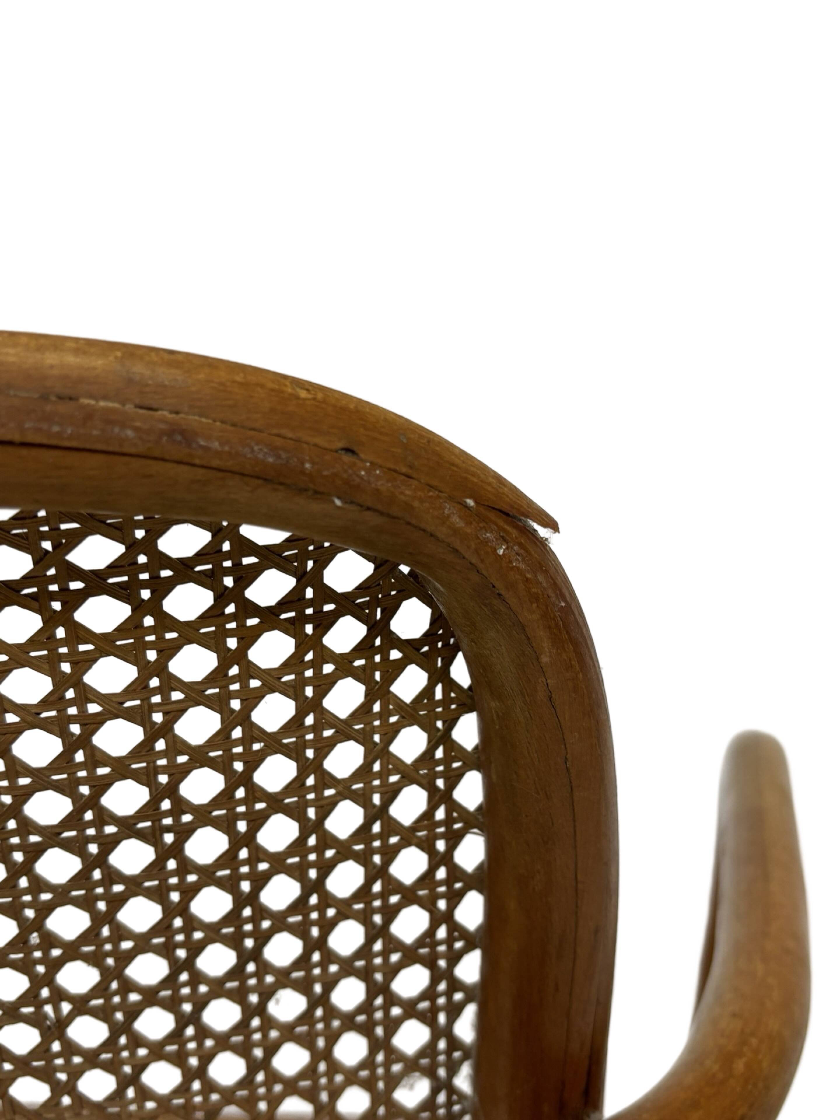 Chaise vintage modèle 811 / Chaise Prague de Josef Hoffmann pour Ligna 1950