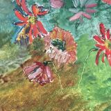 Floral arrangement painting