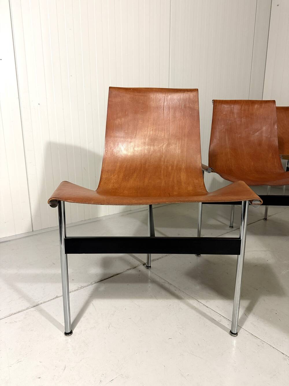 ICF De Padova T-chairs by Katavolos, Kelley and Littell, Italy 1950’s