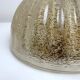 Old ceiling lamp murano glass with inclusion gold gilded barovier toso