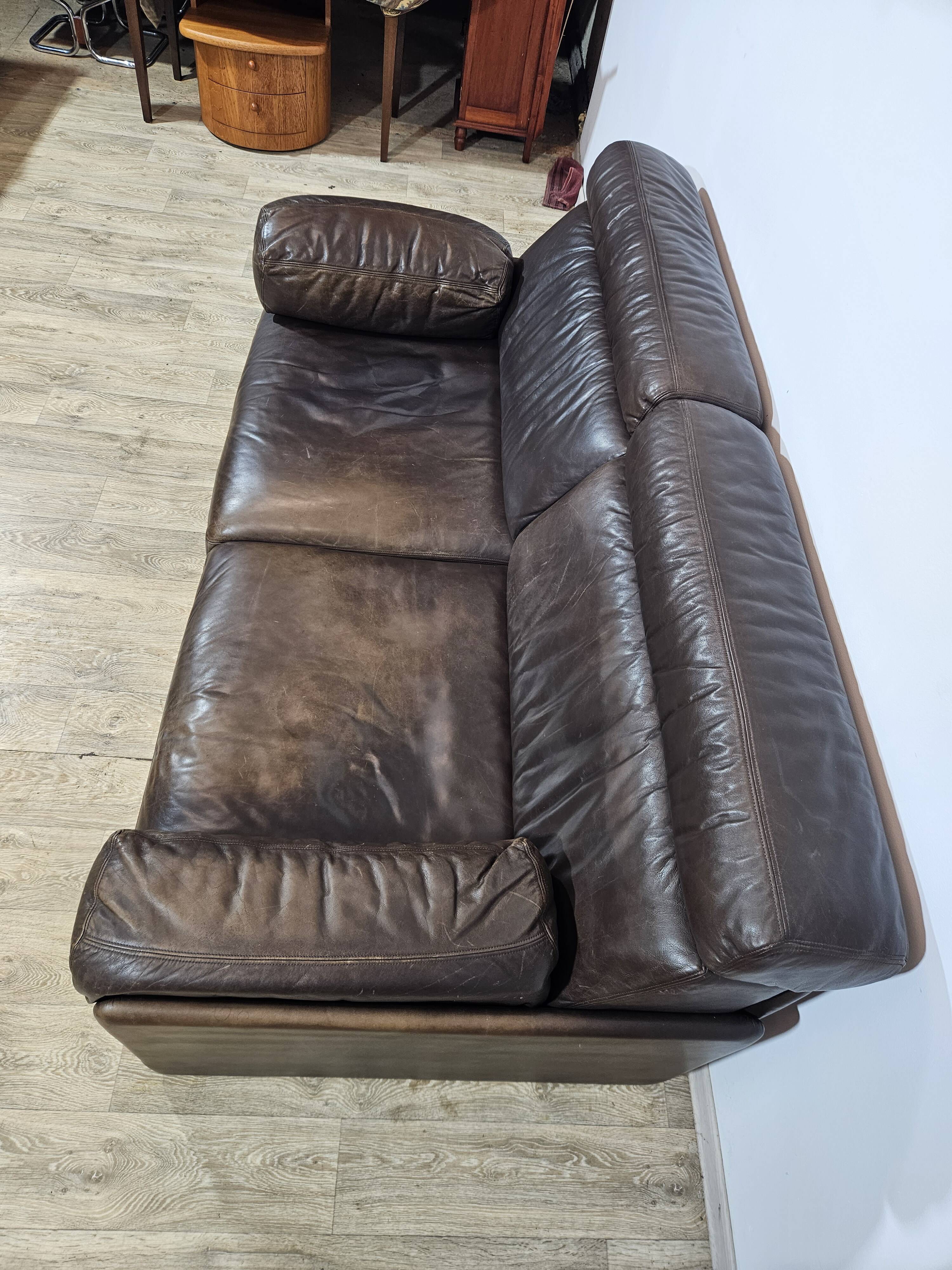 De Sede DS76 sofa, Switzerland, 1970s.