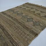 Geometric Abstract Design Carpet / Rug, 1950s