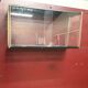 Wall-mounted Tomado showcase 1960