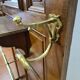 Oak wall coat rack