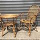 Rattan living room