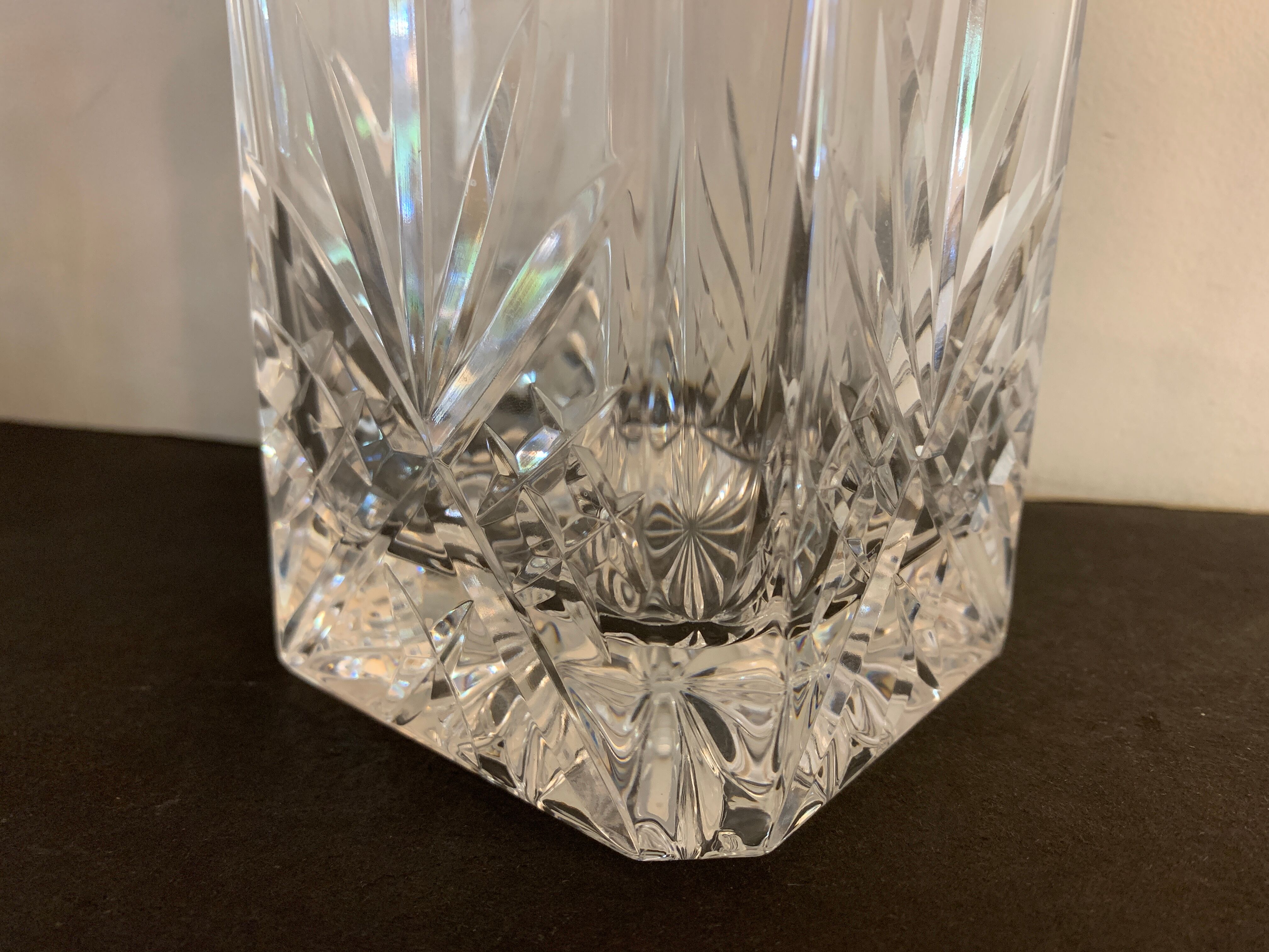 Paris crystal whisky decanter