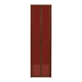 Cabinet haut en bois laqué rouge Afra et Tobia Scarpa des années 1960 de style mid-century