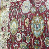 Tapis ancien agra français janus point lys 250x350 cm