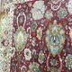 Large carpet old Agra French Janus point made Lily hand 250 X 350 CM