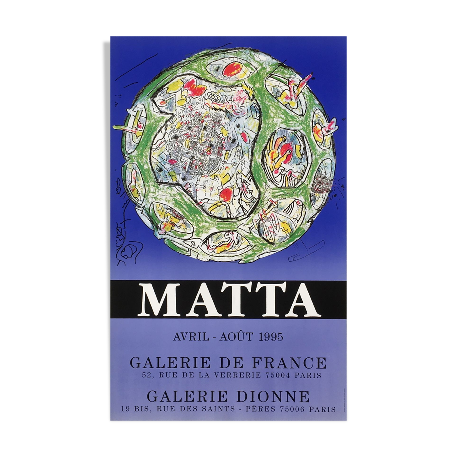 Roberto Matta displays 1995