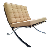 Knoll, pair of Barcelona easy chairs