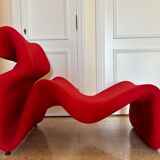 Chauffeuse et repose-pieds Etcetera par Jan Ekselius, Suède, vers 1970