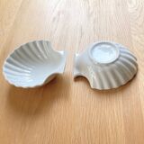 Scallop shell bowls