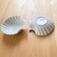 Scallop shell bowls
