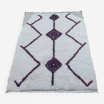 Handmade wool Berber rug 150 X 100 CM