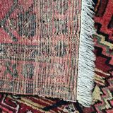 Carpet Persian hamadan's vintage hand 103 x 190 cm