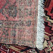 Carpet Persian hamadan's vintage hand 103 x 190 cm