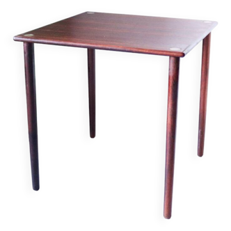 Small Scandinavian side table in rosewood by Georg Petersen