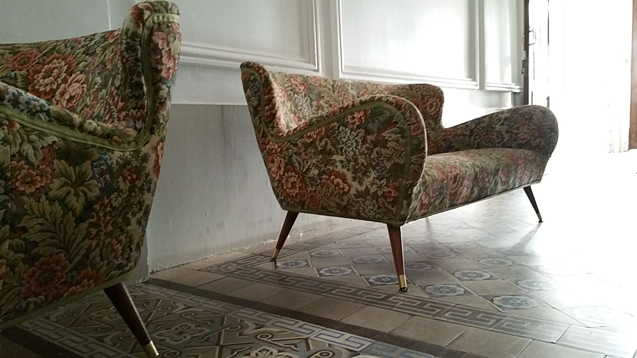 Pair of chairs organic years 50-60