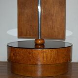 1930s Large Antique Floor Hinged Mirror by Halabala for UP Zavody