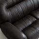 Vintage brown three seater leather sofa, 1970-1980s