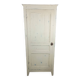 Rustic antique bonnetière in patinated wood