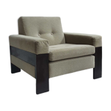 Vintage Brutalist armchair made in the 1970s