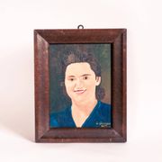 Portrait vintage de femme