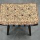 TON Mid-Century Beech Stool with Original Cushion, Czechoslovakia, circa 19