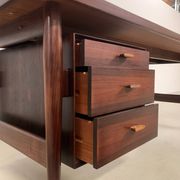 Bureau de direction en palissandre par Arne Vodder pour Sibast, 1960