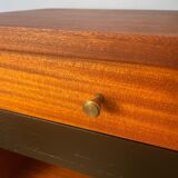 Wooden bedside table