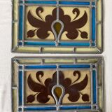 Old stained glass window