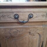 Buffet Louis xv en chêne brut