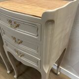 Pair of revamped vintage bedside tables