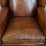 Sheepskin Wingback Chair