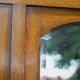 Art deco cabinet, wooden cabinet, vintage storage unit