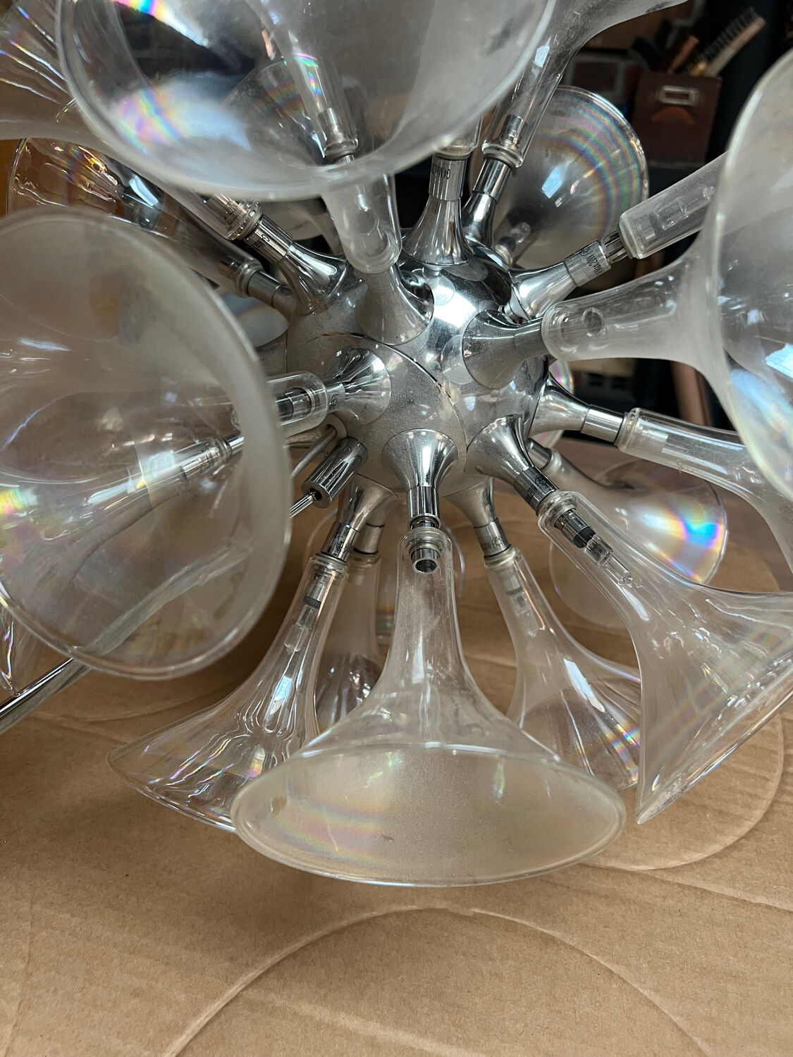 Vintage Sputnik Chandelier