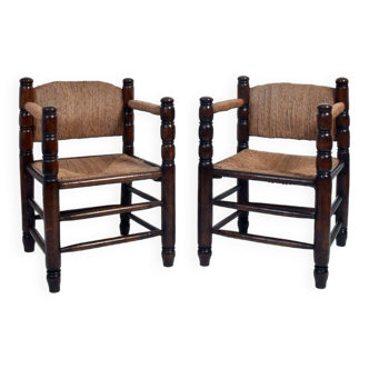 Paire de fauteuils, 1950s.