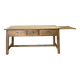 Farmhouse table with bread board