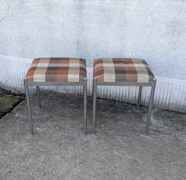 1970s stool pair