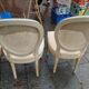 Beautiful set of six antique Louis XVI style chairs