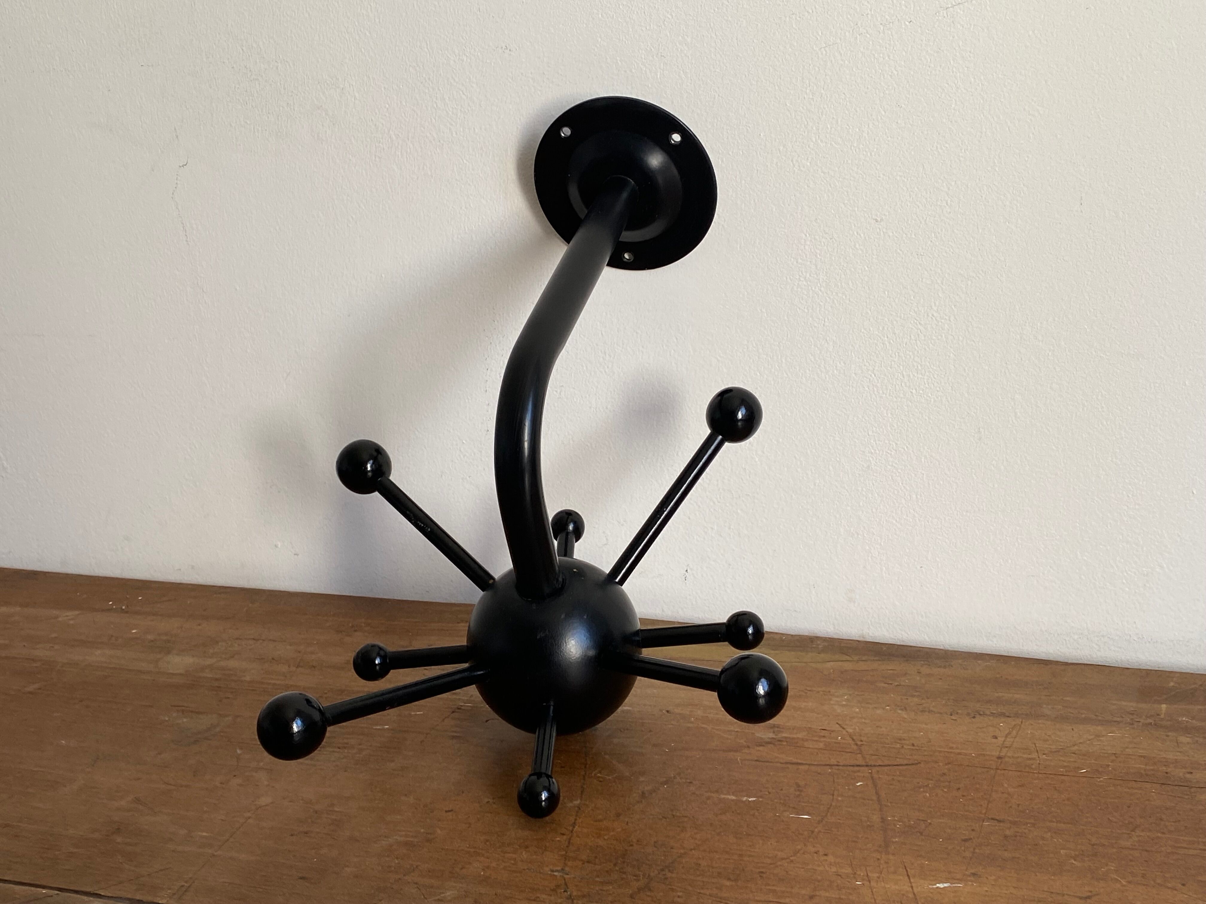 Coat rack sputnik 8 hooks 1970