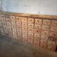 Trade cabinet with drawers