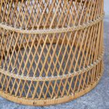 Vintage rattan armchair